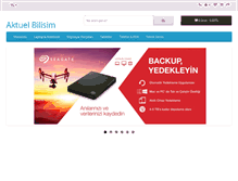 Tablet Screenshot of aktuelbilisim.com